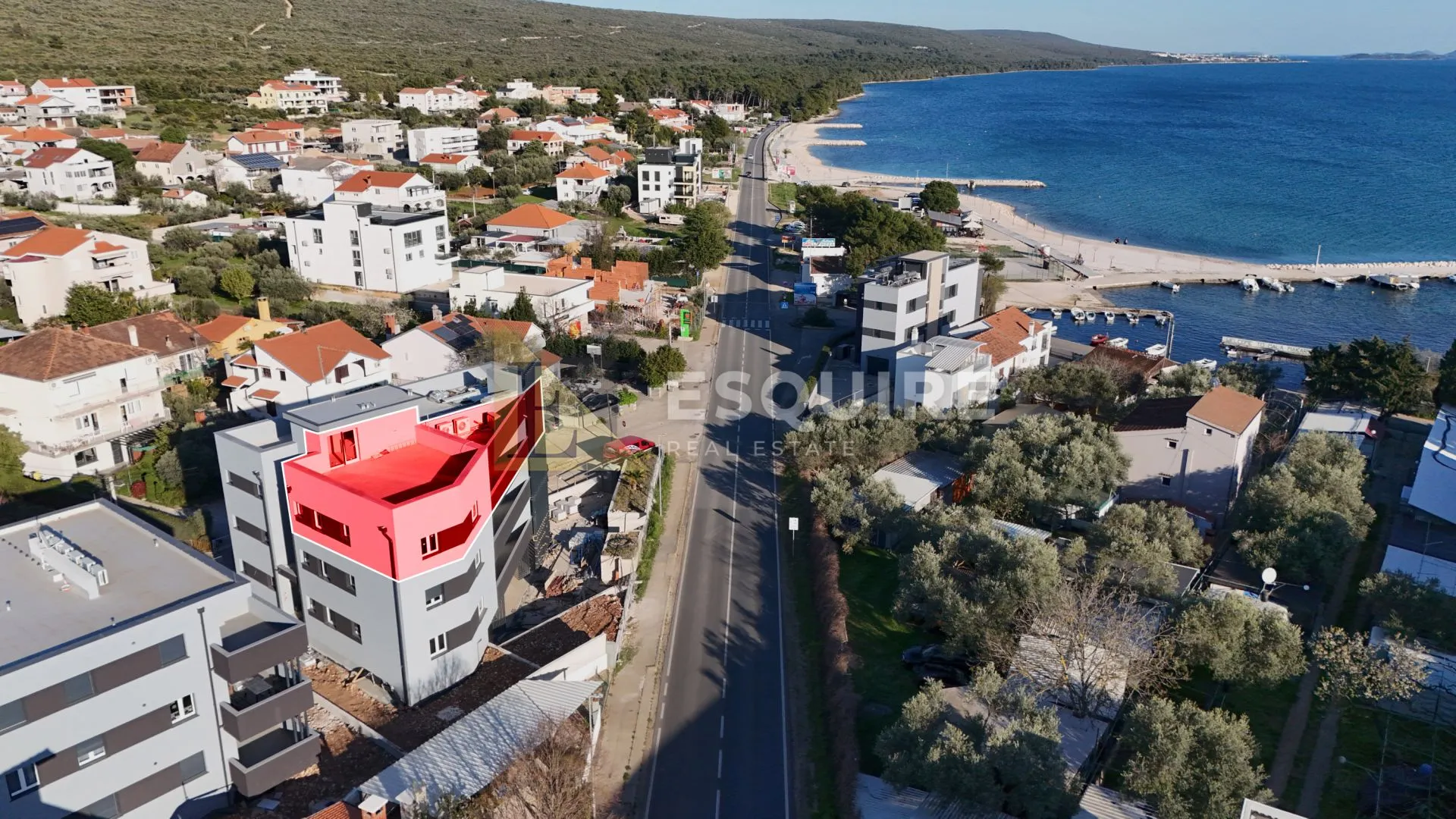 ZADAR - SUKOŠAN - A-S5 - Dvosoban Penthouse 100m od plaže - 111m2