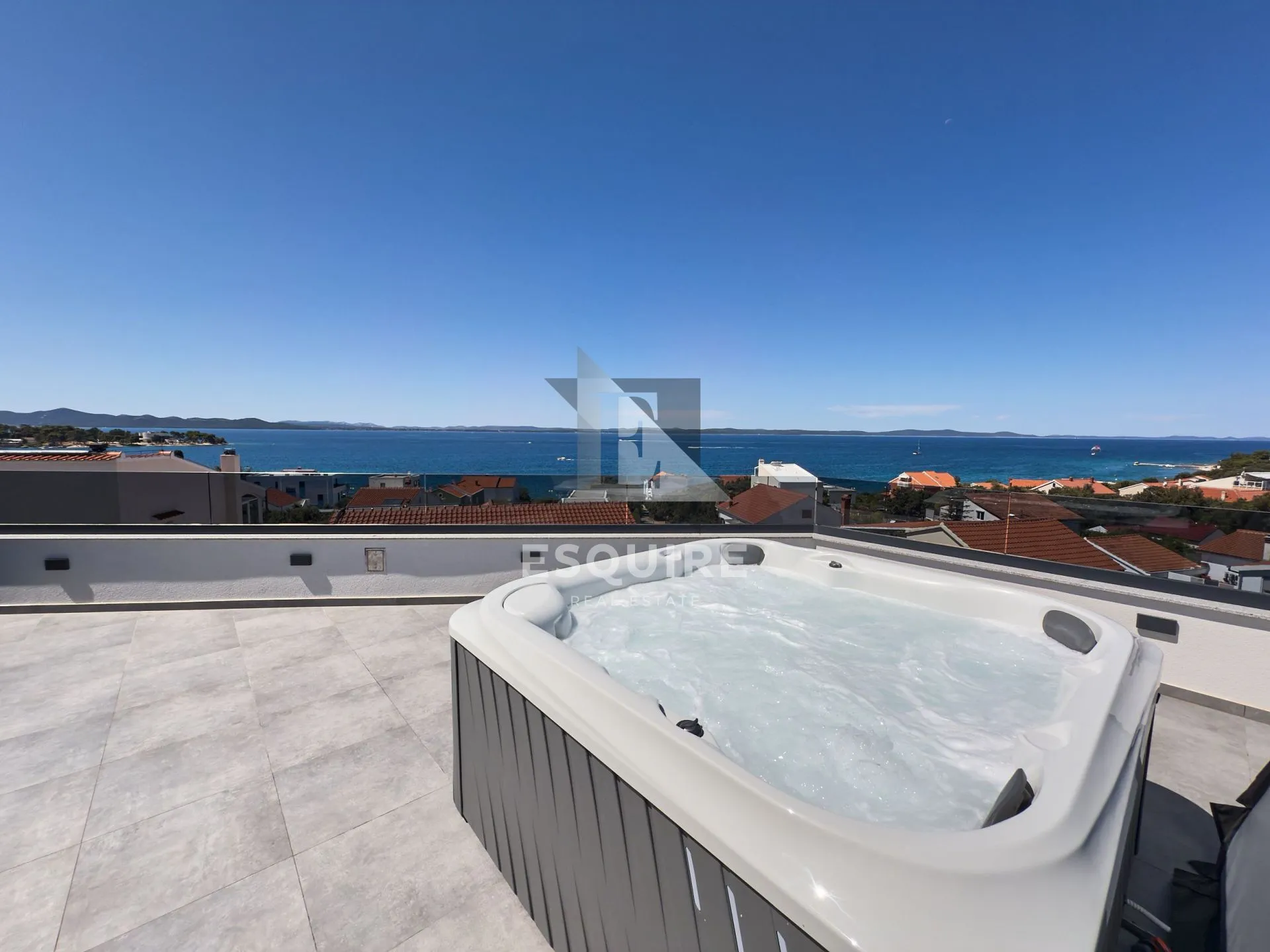 petrčane - punta skala luksuzni penthouse s krovnom terasom nadomak mora!! - slika 27