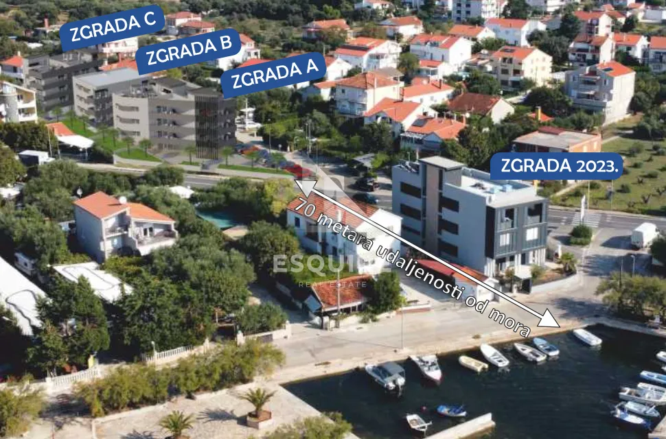 zadar - sukošan - a-s5 - dvosoban penthouse 100m od plaže - 111m2 - slika 35