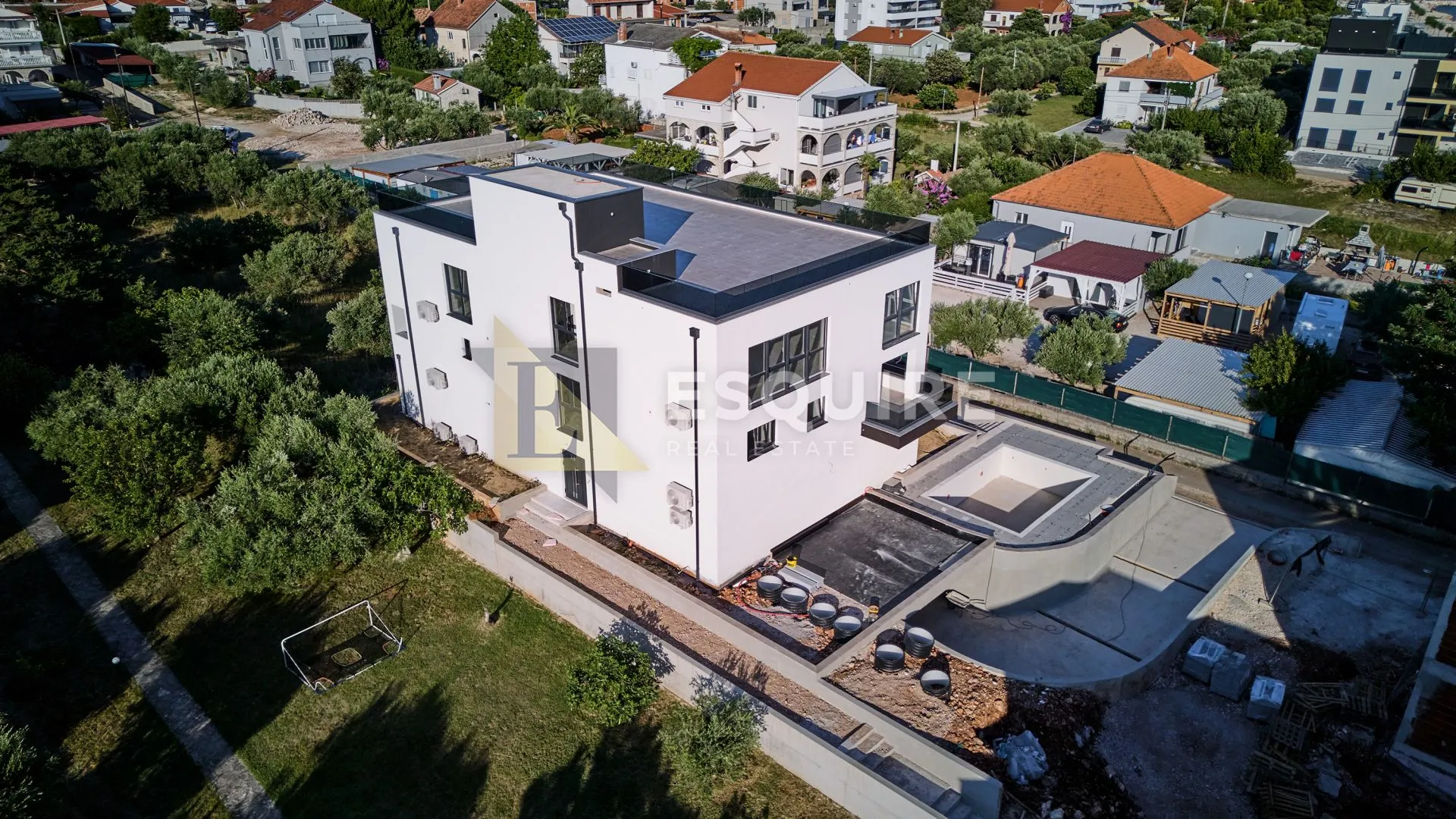 zadar - sukošan penthouse s201 prvi red do mora - 249m2 - slika 4