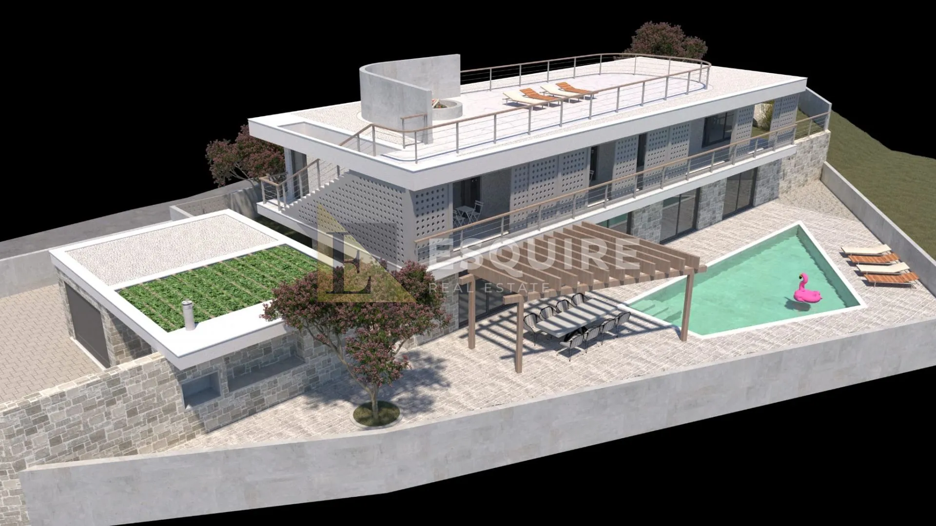 nin - ekskluzivna vila - prvi red uz pješćanu plažu - slika 7