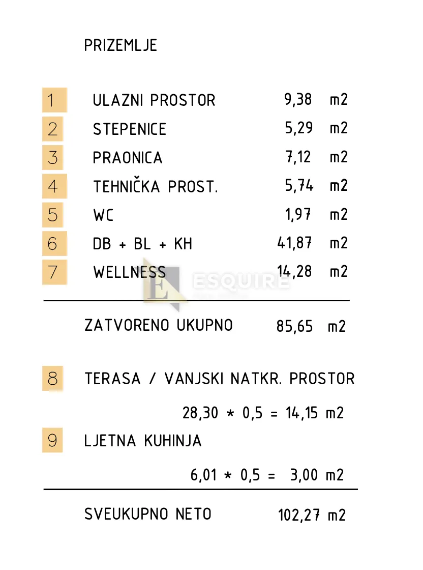 starigrad - moderna villa s bazenom 2. red od mora - 213m2 - slika 13