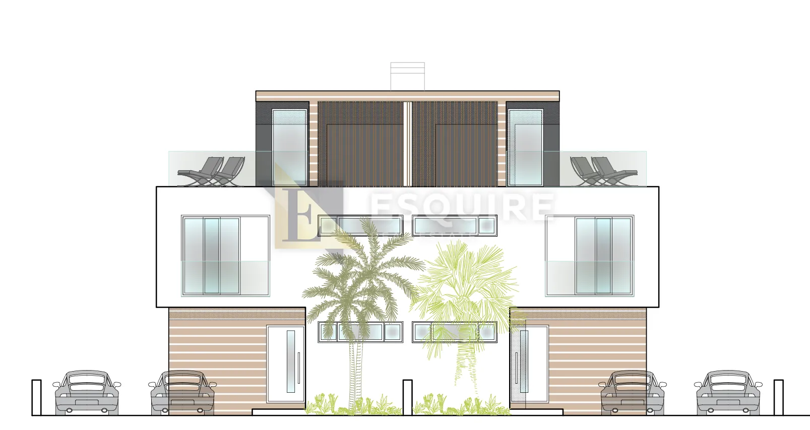privlaka – moderna duplex vila s bazenom i panoramskim pogledom na more!! - slika 11