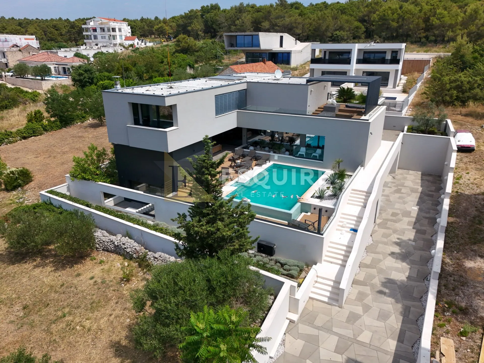 DIKLO - Luksuzna vila s bazenom i panoramskim pogledom - 453m2 - Diklo, Zadar