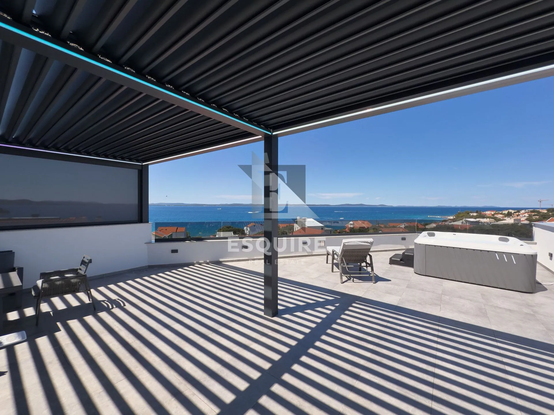 petrčane - punta skala luksuzni penthouse s krovnom terasom nadomak mora!! - slika 39