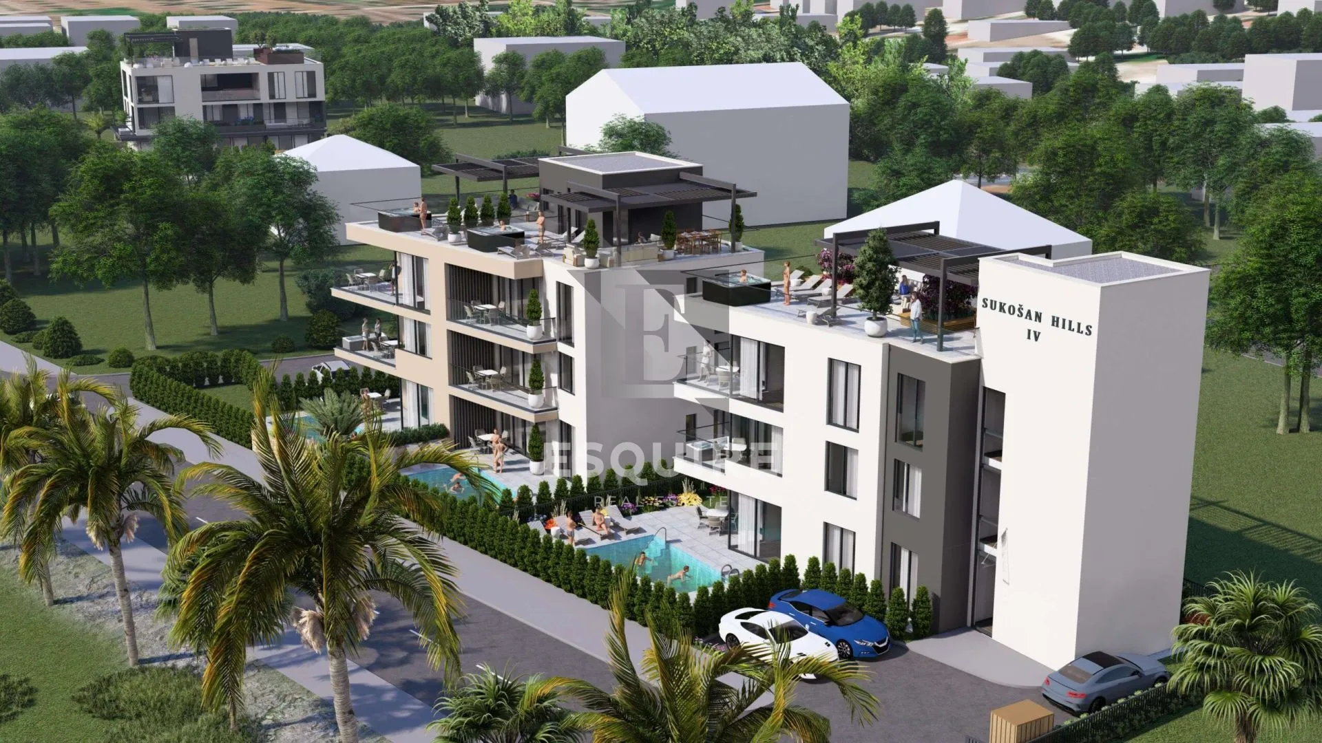 zadar - sukošan - trosoban stan s03, 20m od mora - 88m2 - slika 24