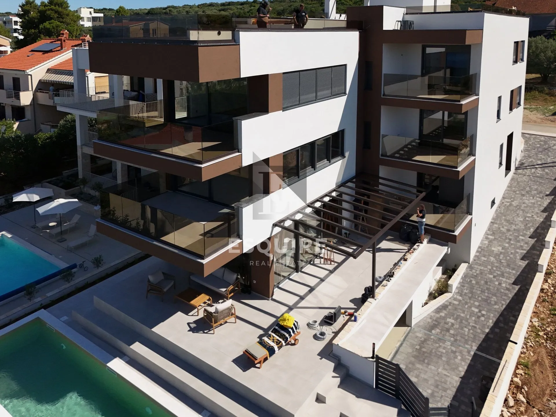 zadar - kožino luksuzan trosoban stan s3 s panoramskim pogledom, 100m od mora - 125m2 - slika 13