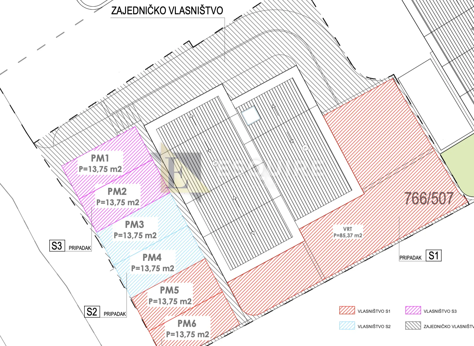 zadar - diklo - dvosobni stan s panoramskim pogledom na 2. katu z3s3 - 148m2 - slika 48