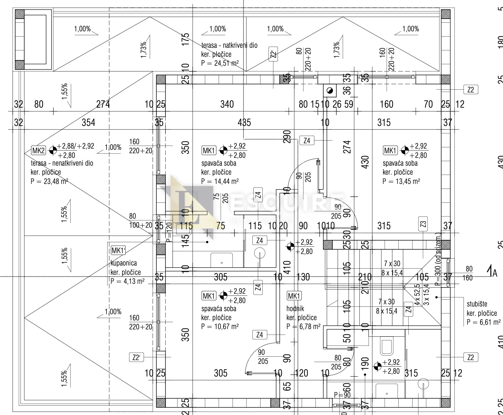 nin - žerava - moderna trosobna vila s bazenom - 188m2 - slika 59