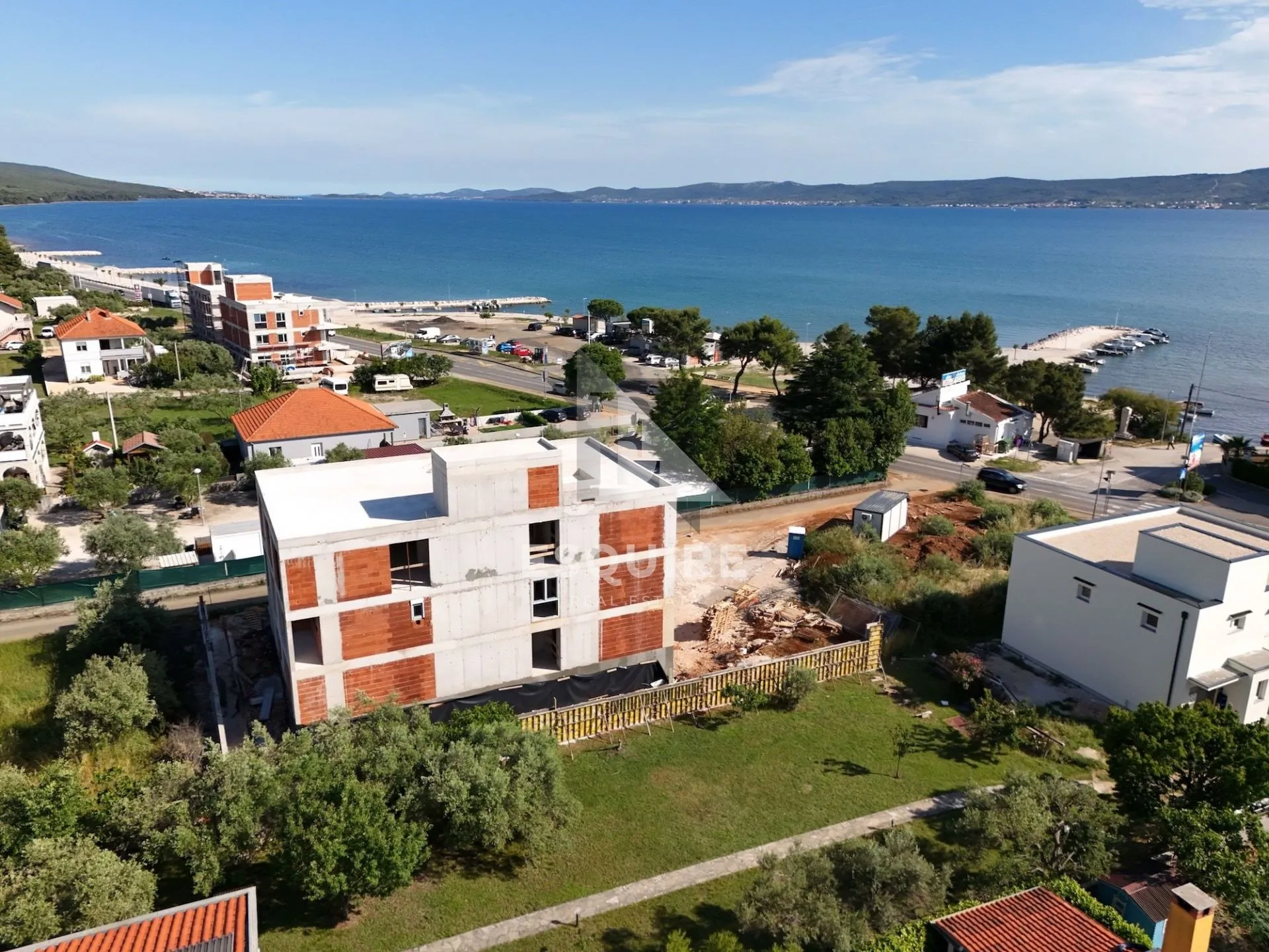 zadar - sukošan penthouse s201 prvi red do mora - 249m2 - slika 33