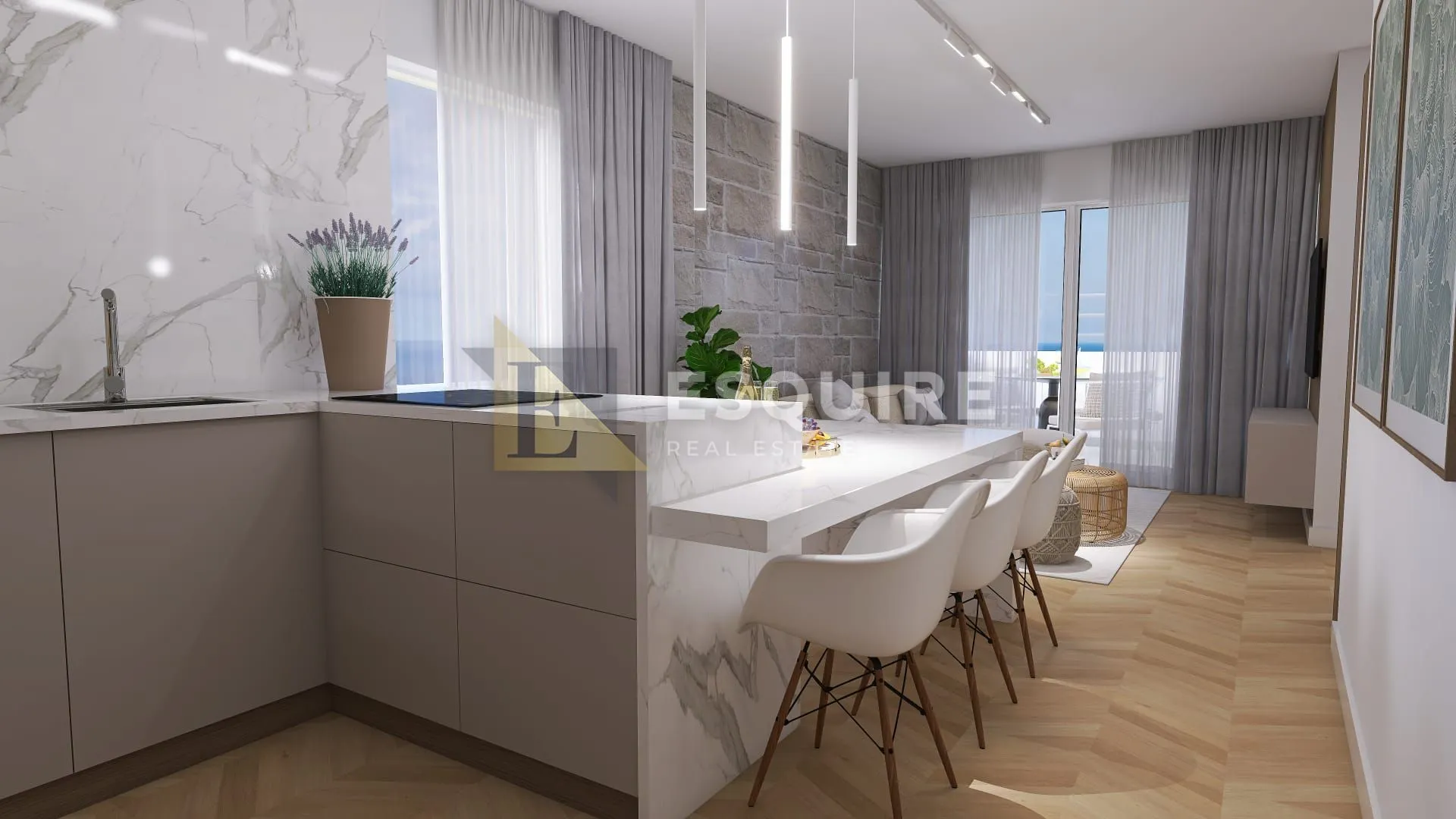 pag - mandre trosoban apartman s pogledom na more - 117m2 - slika 25