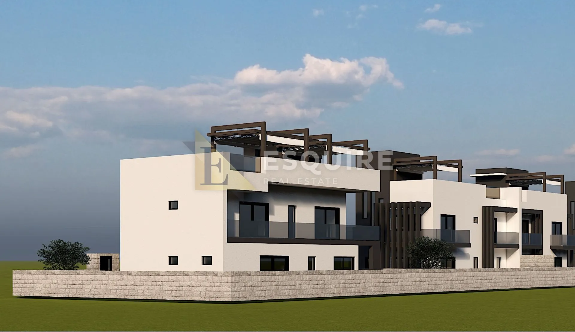 PRIVLAKA / SABUNIKE – luksuzne duplex vile s krovnim bazenom i pogledom na more! - Sabunike, Privlaka