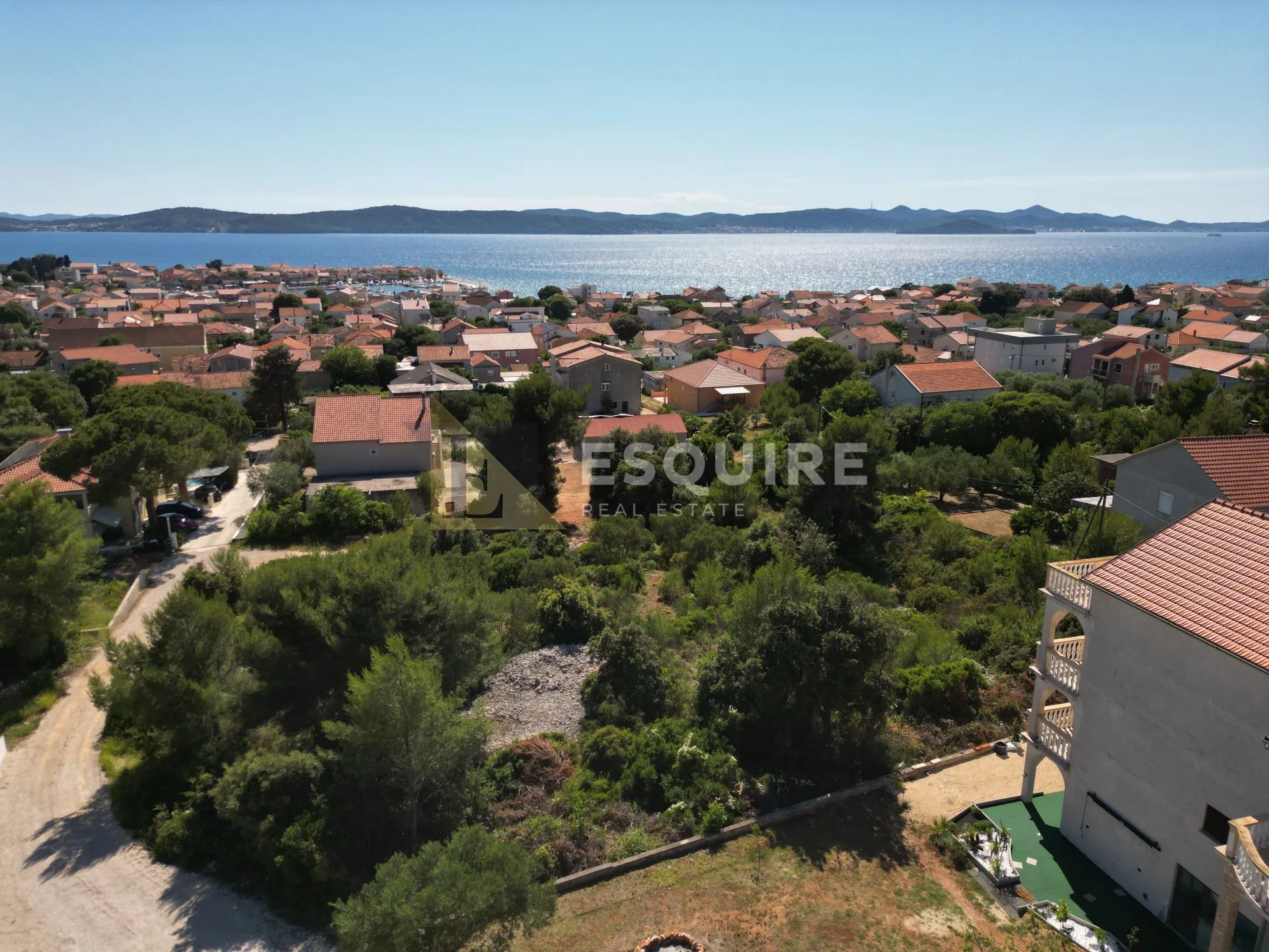 bibinje - građevinsko zemljište od 1398 m2 s pogledom na more !! - slika 2