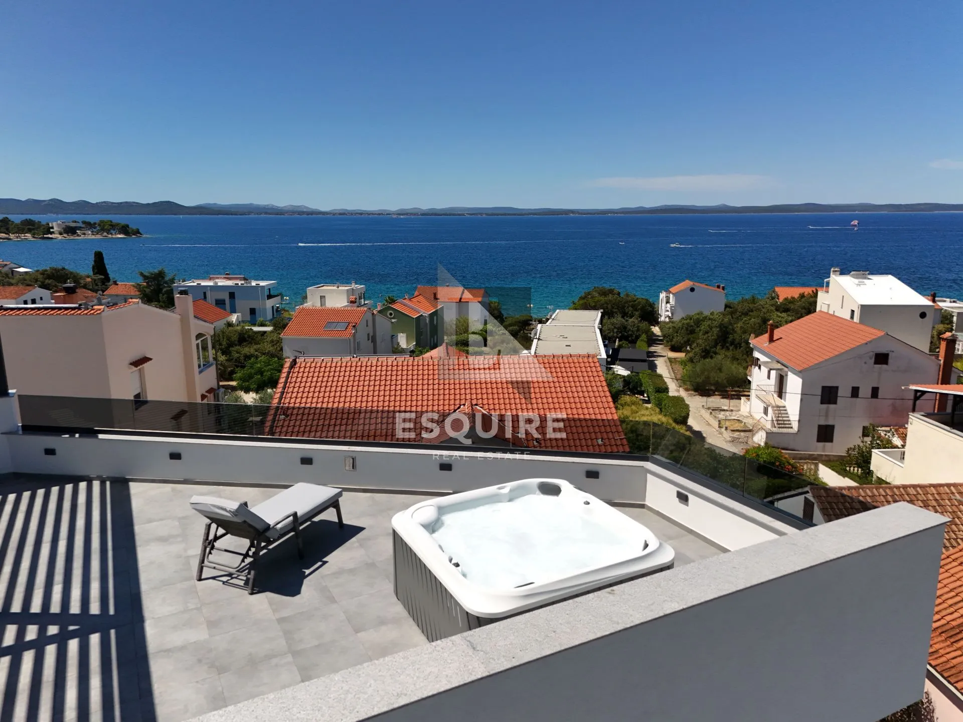 petrčane - punta skala luksuzni penthouse s krovnom terasom nadomak mora!! - slika 20