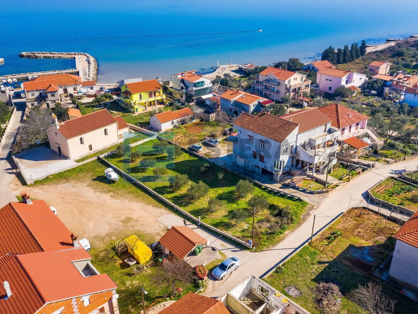 građevinsko zemljište prodaja dobropoljana, 998 m2, 80 m od mora - slika 4