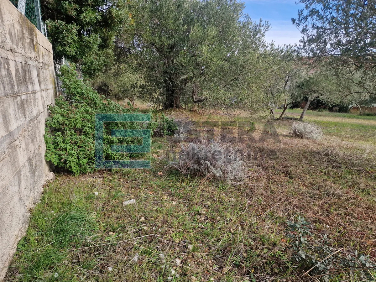 građevinsko zemljište prodaja tkon 713 m2, 80 m od mora, pogled na more - slika 3