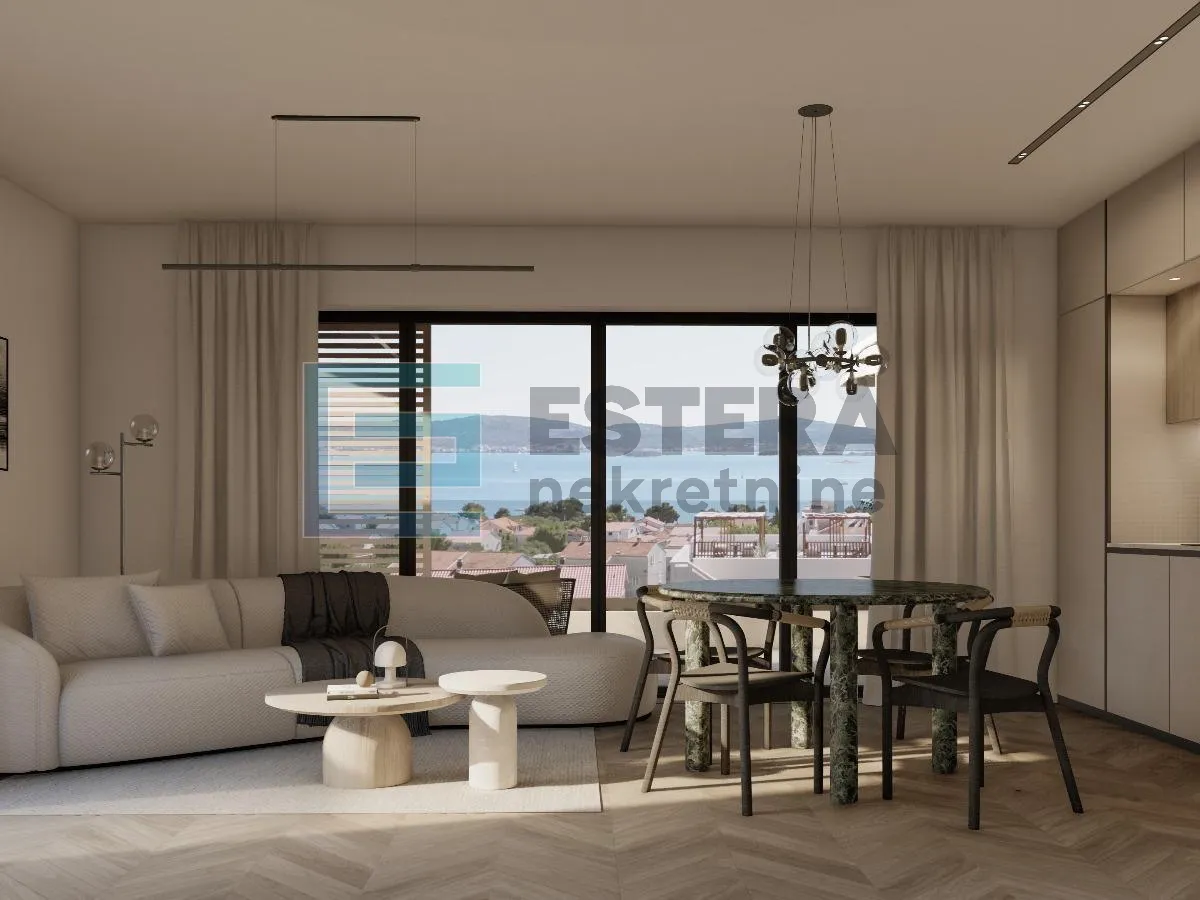 apartman s3 78 m2 prodaja 3s, 1. kat, balkon, garaža, ostava, pogled na more - slika 5