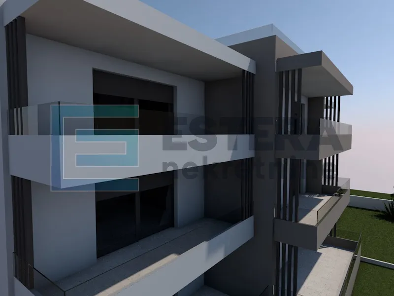 apartman s5 73 m2 prodaja turanj, 3s, 2. kat, parking, krovna terasa, 250 m od mora - slika 14