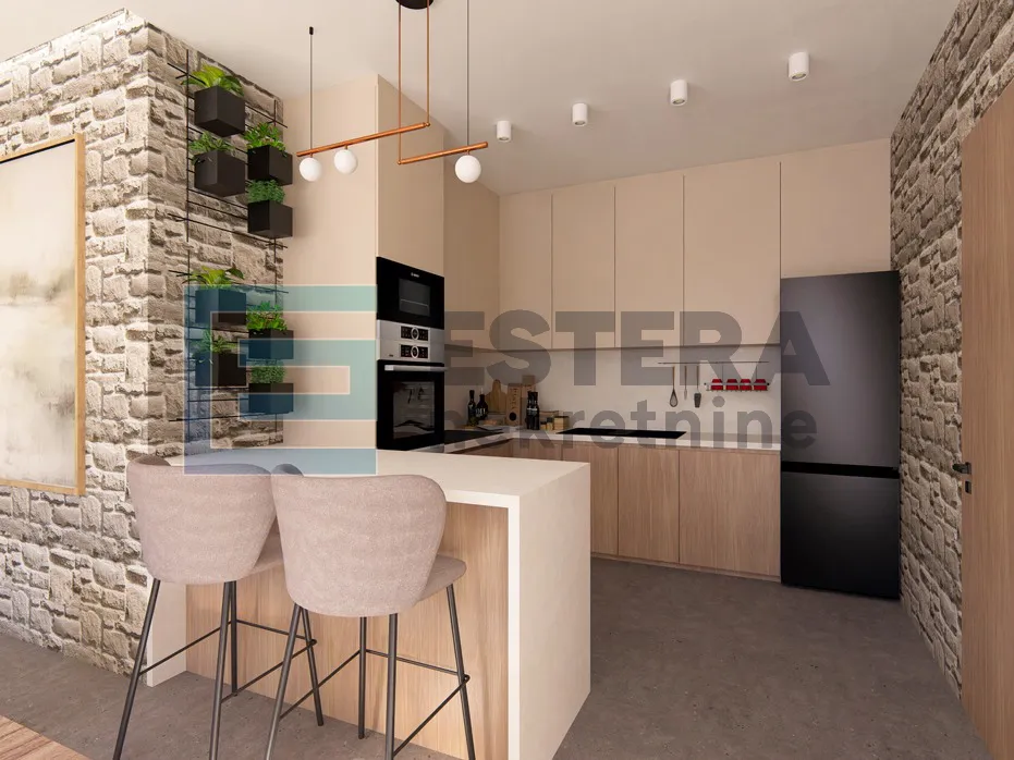 apartman prodaja petrčane s1, bazen i vrt, 3s - slika 3