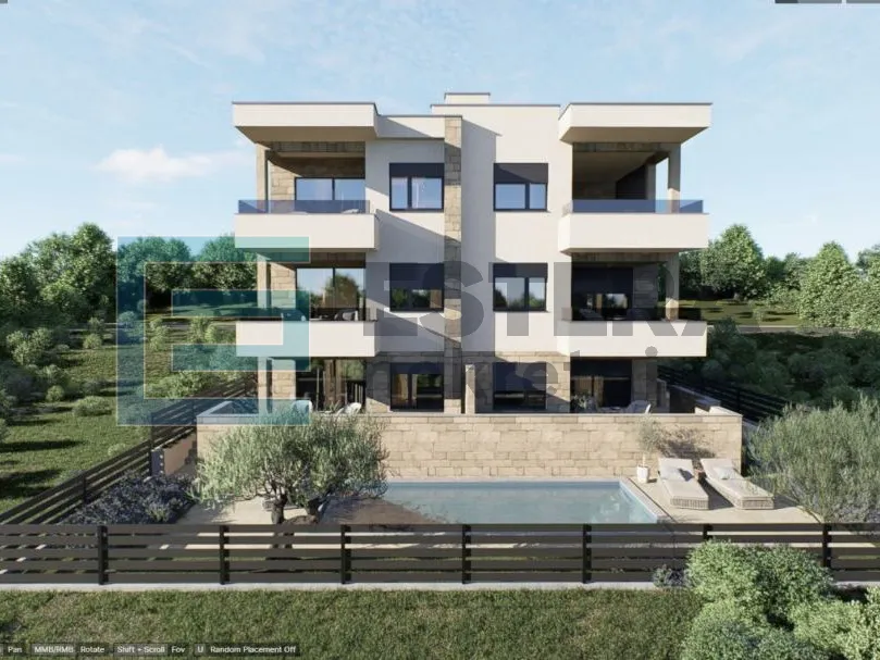 apartman 69 m2 prodaja novogradnja 3s, priz, zajednički bazen - slika 2