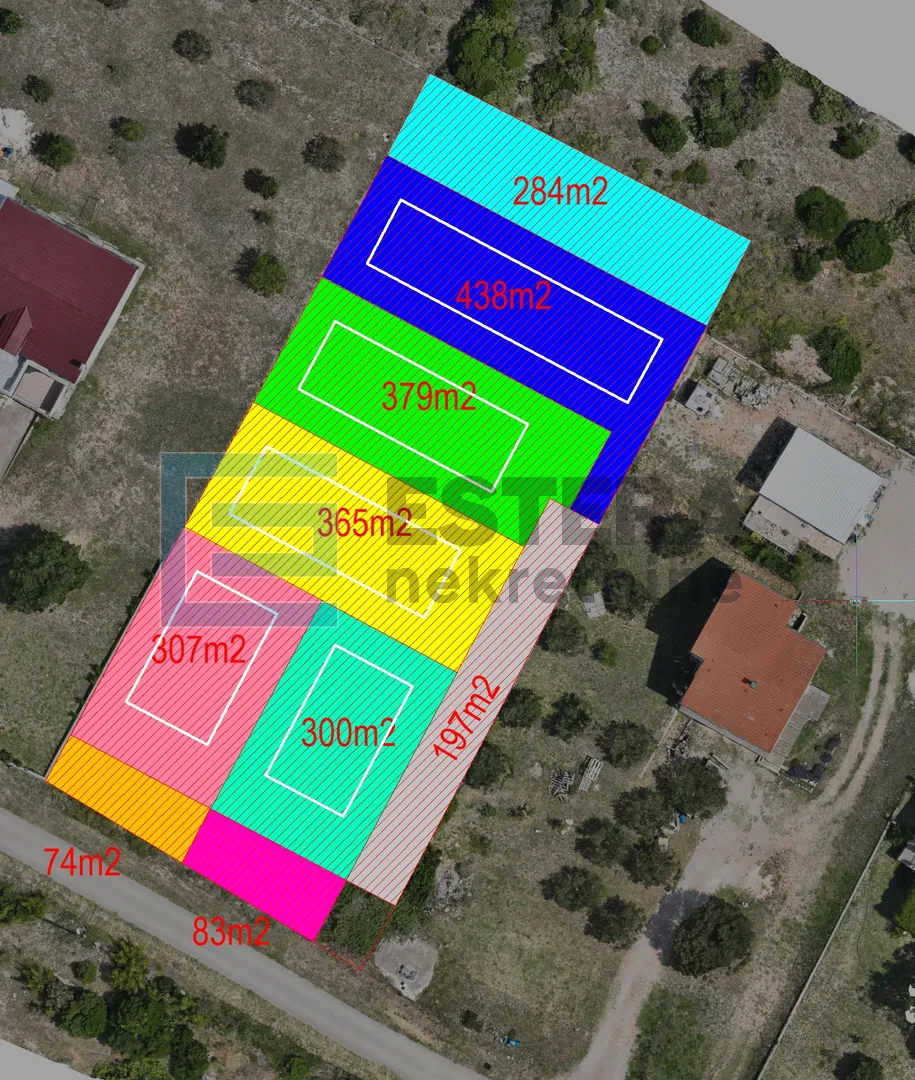 građevinsko zemljište prodaja vrana, 365 m2 - slika 2