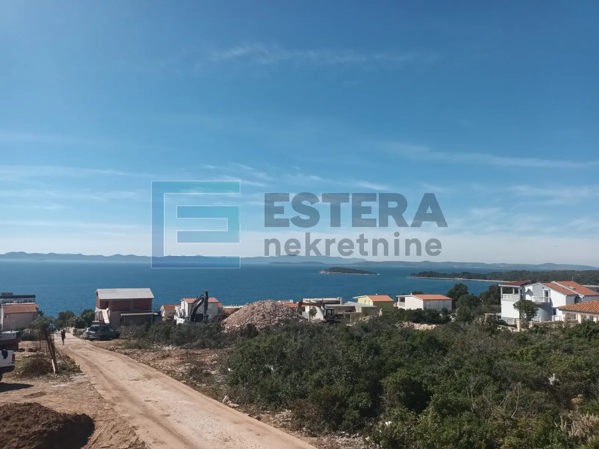 Građevinsko zemljište 536 m2 PRODAJA Ždrelac, Pašman, 250 m od mora
