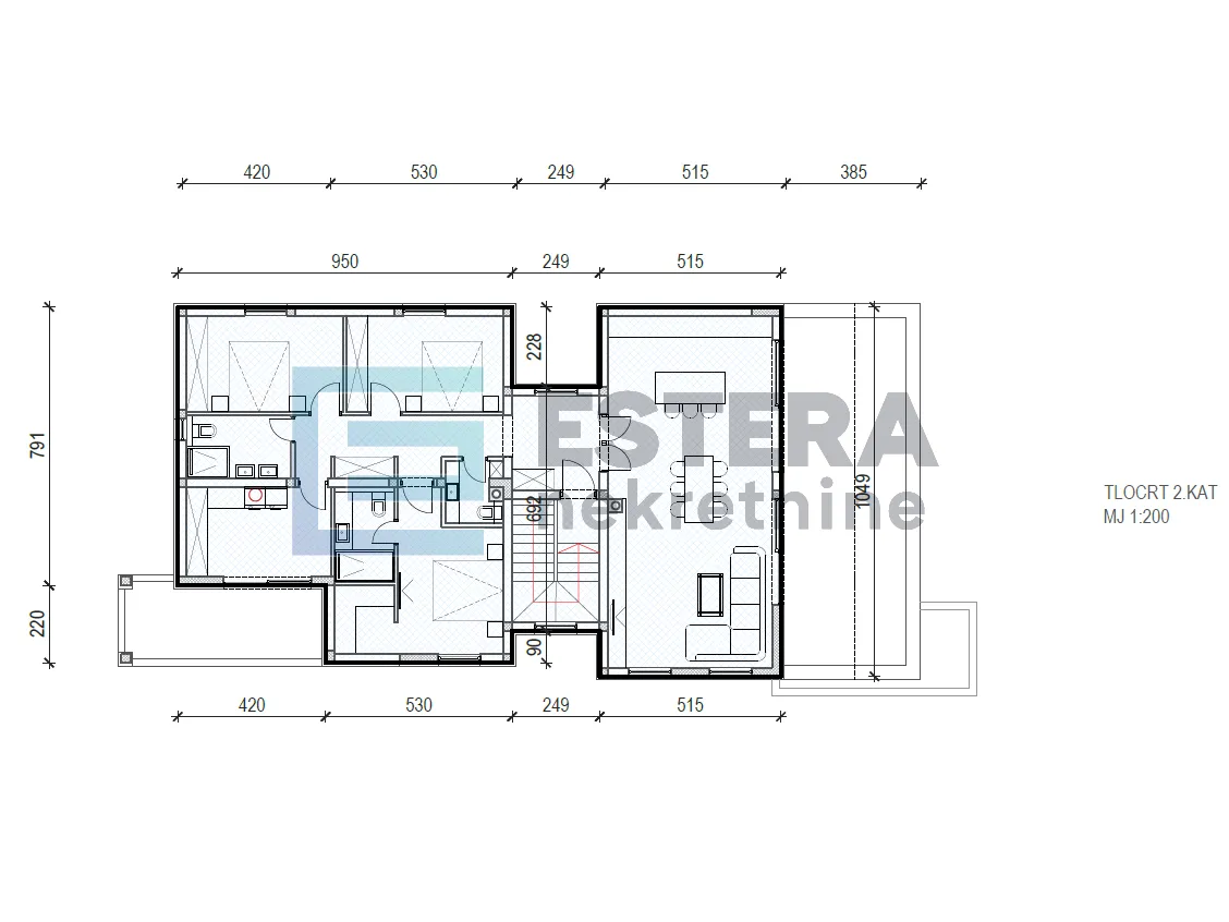 apartman penthouse prodaja vrsi 145 m2 - slika 27