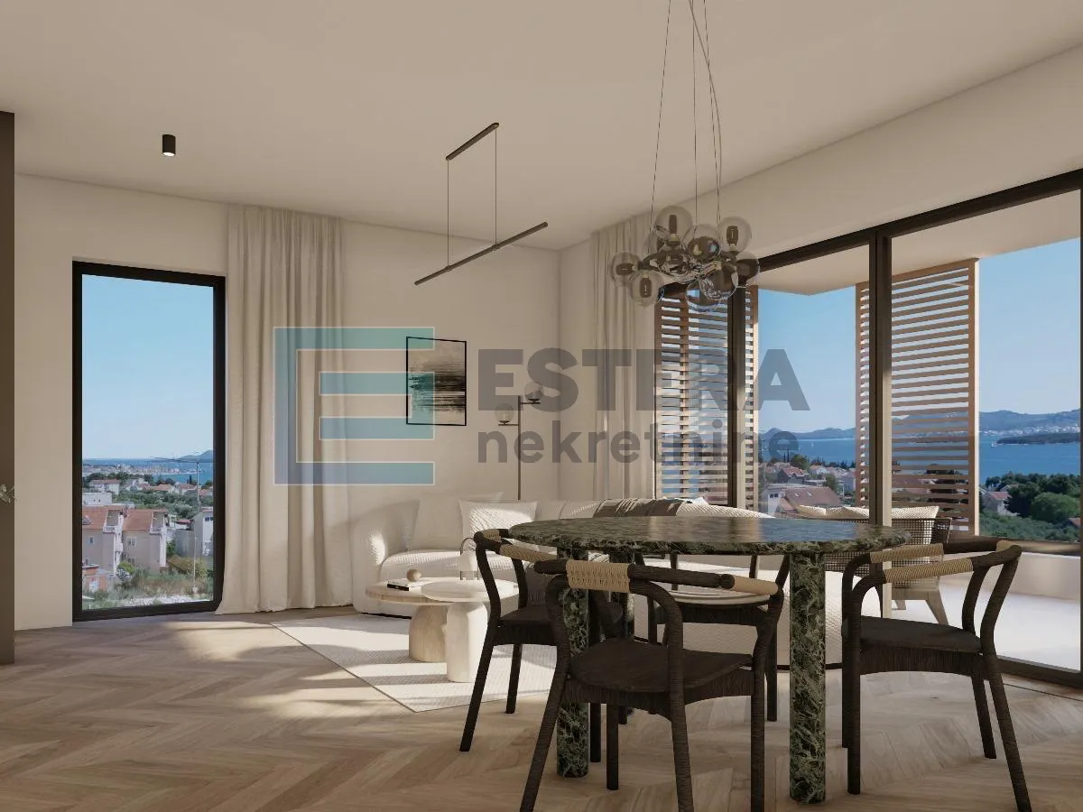 apartman s5 103,72 m2 prodaja 3s, 2. kat, balkon, garaža, ostava, krovna terasa, pogled na more - slika 7