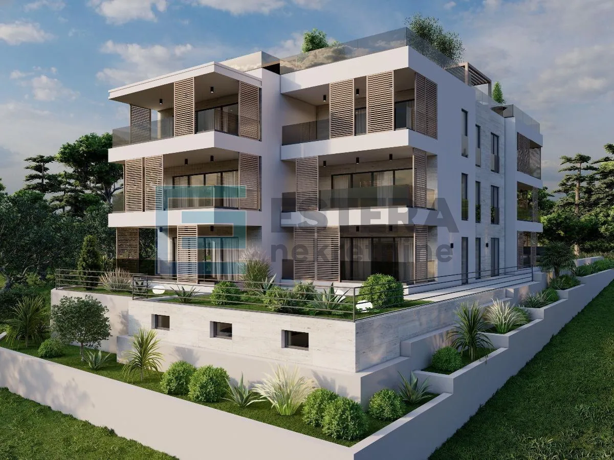 apartman s3 78 m2 prodaja 3s, 1. kat, balkon, garaža, ostava, pogled na more - slika 2