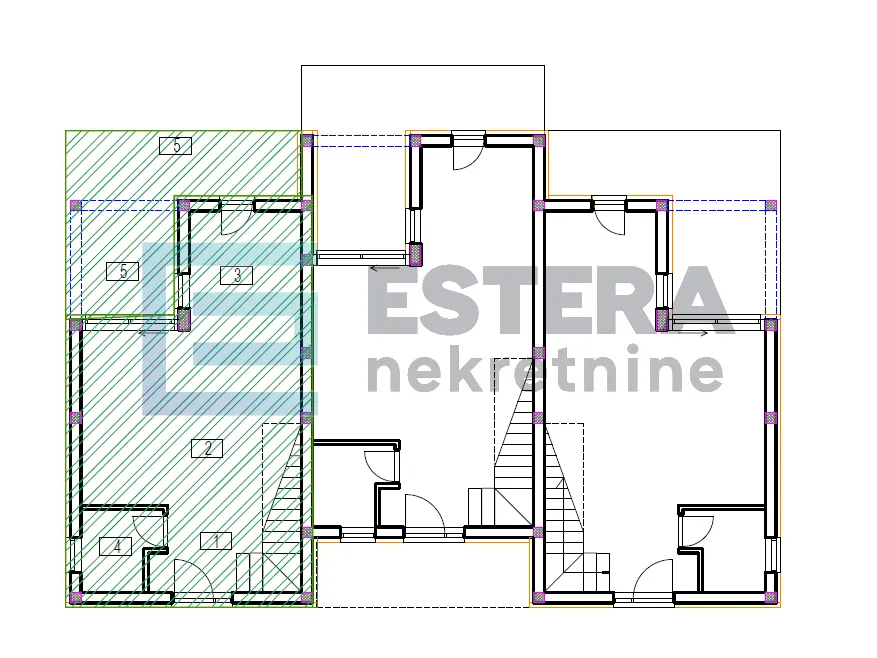 apartman prodaja vrsi, 120 m2, 4s, vrt, bazen, 2 parkinga - slika 8