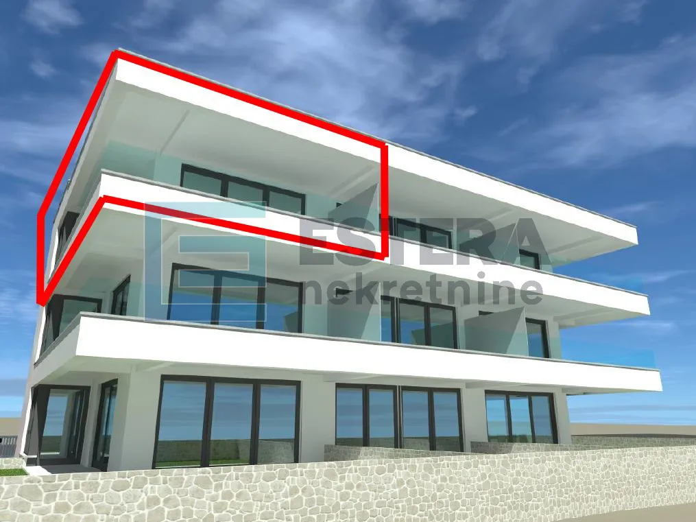 prodaja apartman povljana 75,81 m2, prodaja, 450m od mora, parking - slika 2