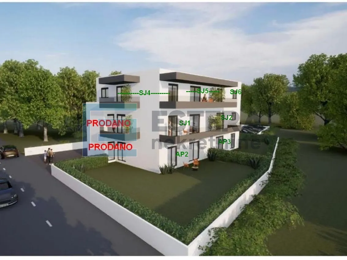 apartman sj6 59 m2 prodaja pakoštane, drage, 3s, 2.kat , parking, terasa - slika 8