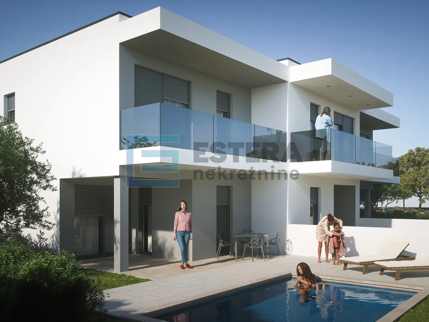 apartman prodaja vrsi, 121 m2, 4s, vrt, bazen, 2 parkinga - slika 5
