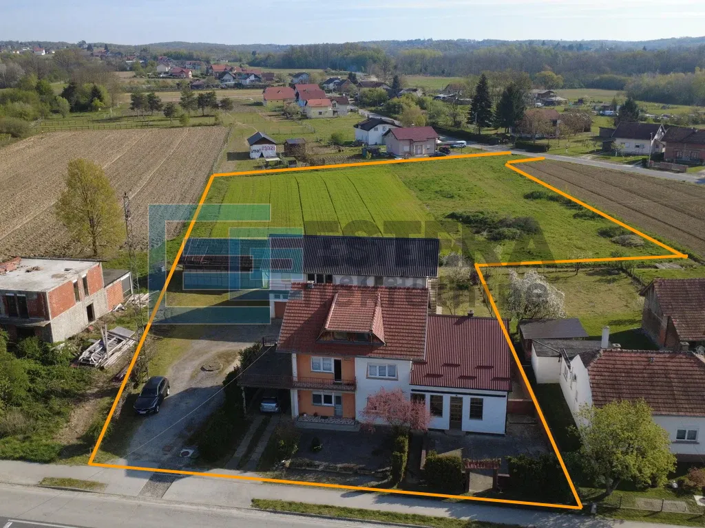 stambeno poslovna zgrade 600m2 prodaja caginec, zemljište 7430 m2 - slika 2