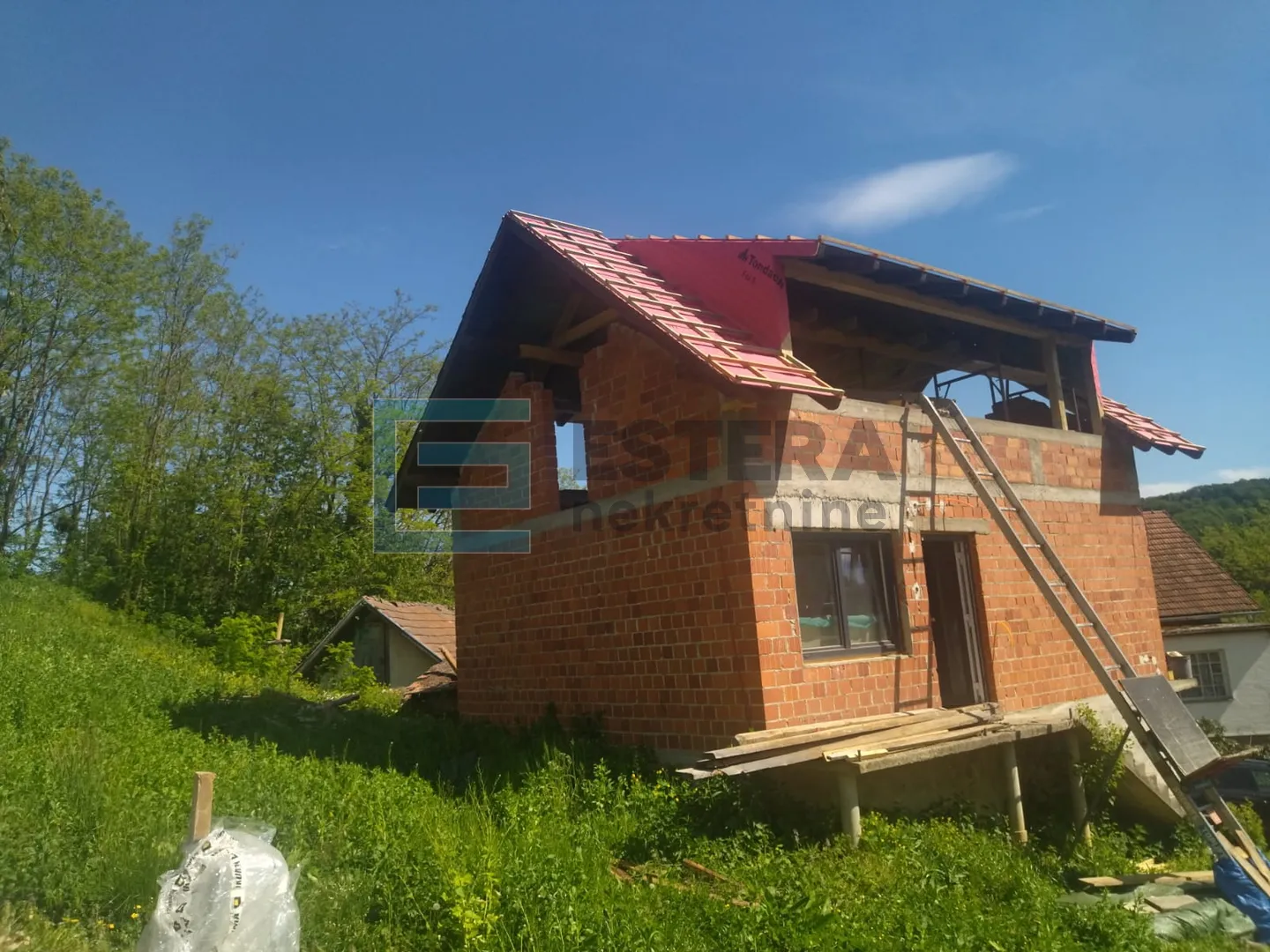 kuća u izgradnji 120 m2 prodaja podevčevo, garaža - slika 2