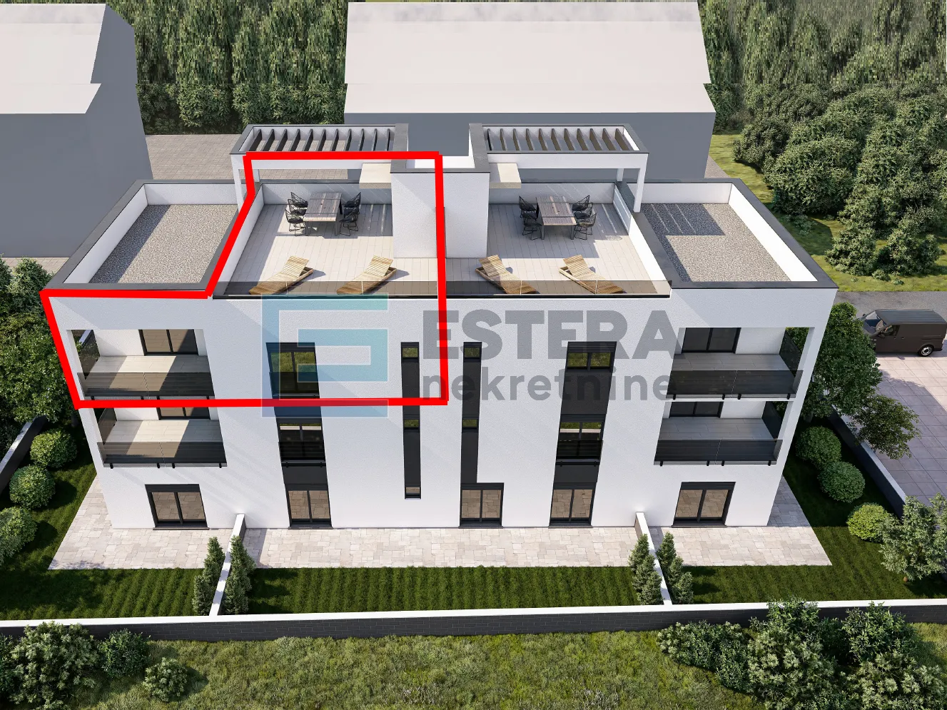 novogradnja penthouse 107m2 prodaja sabunike, 4s, 2. kat - slika 13