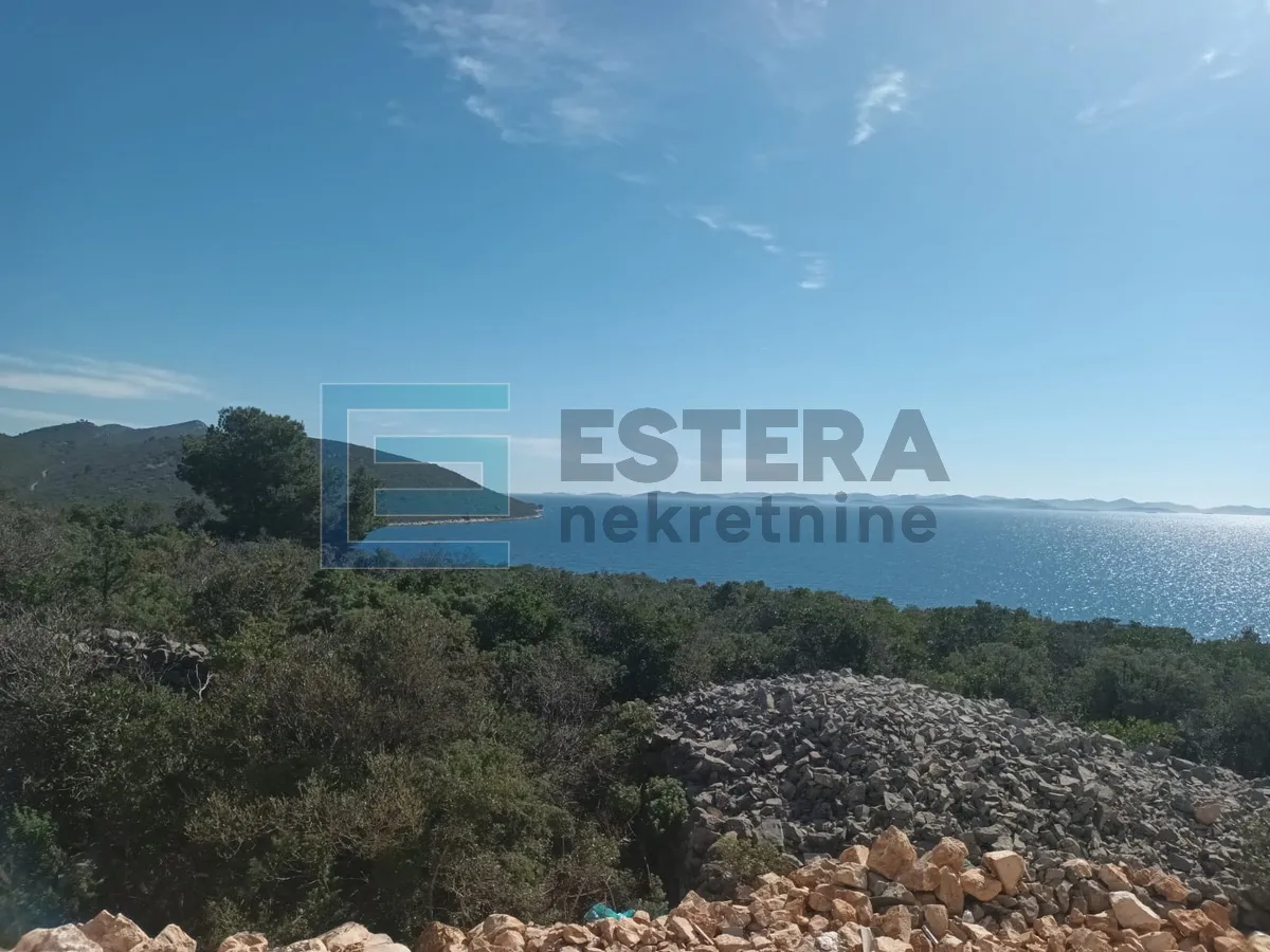 građevinsko zemljište 536 m2 prodaja ždrelac, pašman, 250 m od mora - slika 3