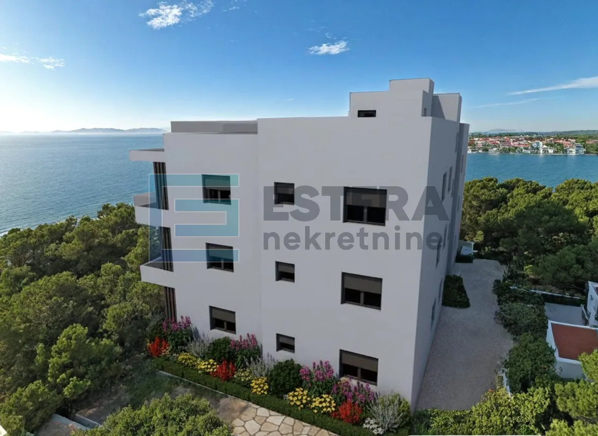 apartman s5 73 m2 prodaja turanj, 3s, 2. kat, parking, krovna terasa, 250 m od mora - slika 7