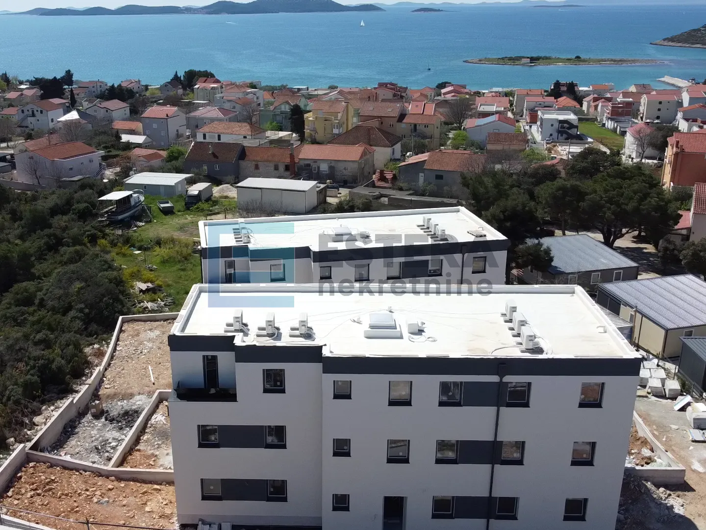 stan prodaja novogradnja, pakoštane, 82 m2, 4s, priz, parking, vrt - slika 14