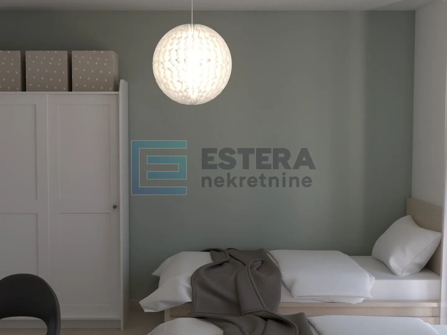 prodaja kuća sa bazenom vir, 450 m od mora, 2 apartmana, garaža - slika 23
