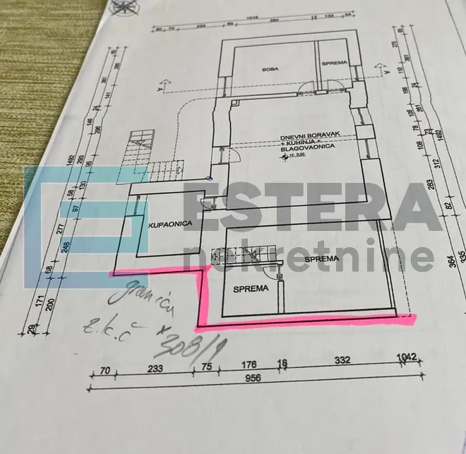 drage pakoštane kamena kuća,pogled na more prodaja - slika 29