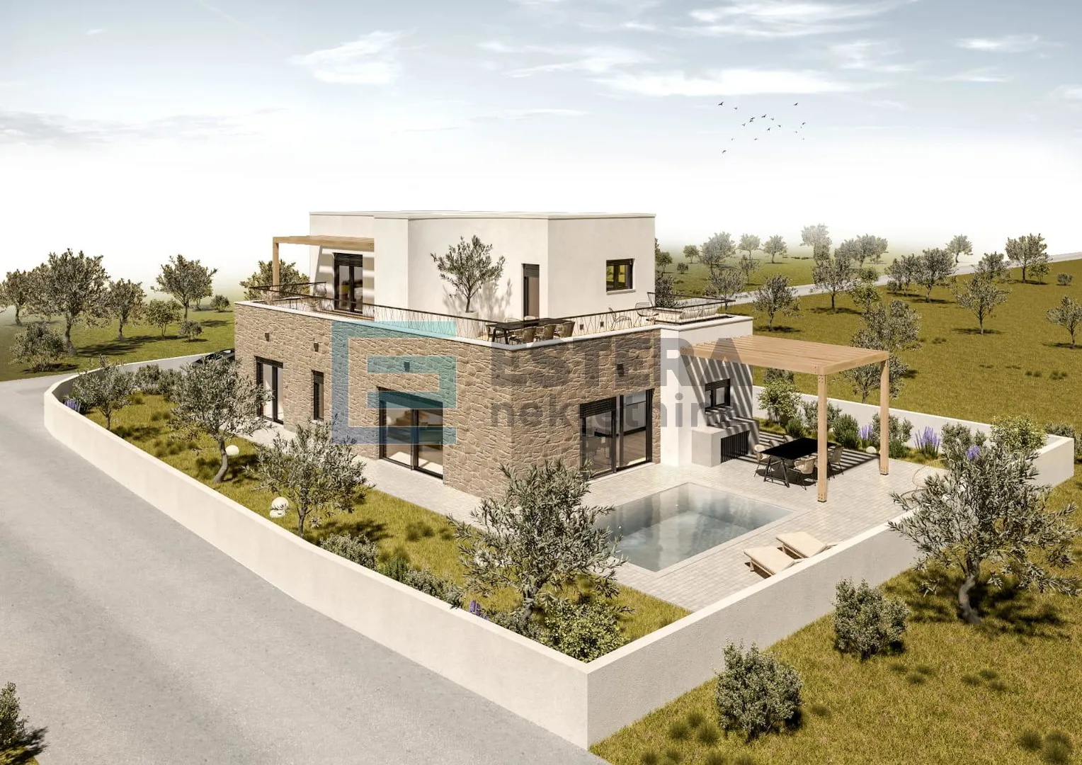 kuća novogradnja vodice , bazen, 176 m2, prodaja - slika 7