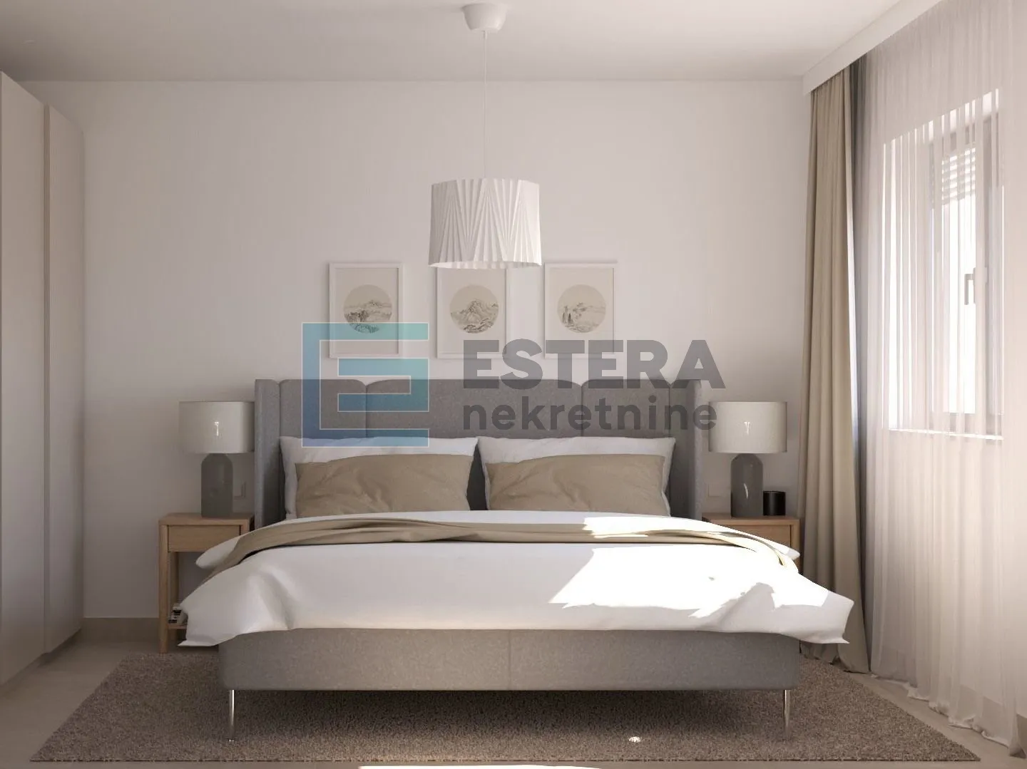 prodaja kuća sa bazenom vir, 450 m od mora, 2 apartmana, garaža - slika 20