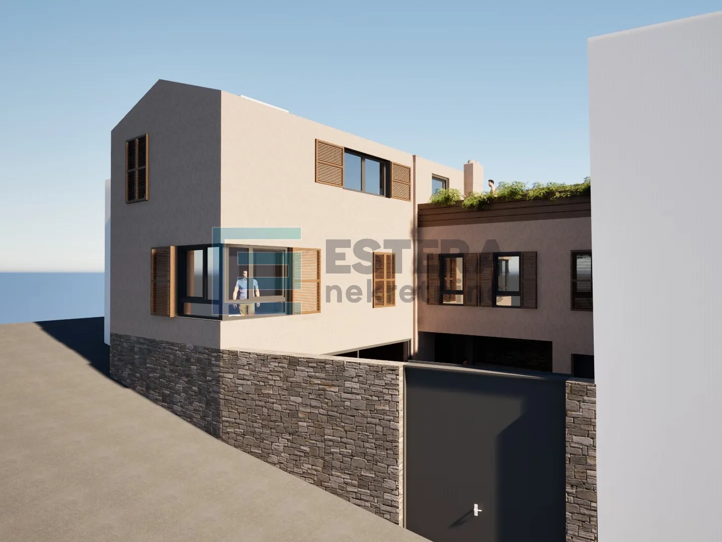 stara kuća 104 m2 prodaja tribunj, pravomoćna građ dozvola za kuću 203,01 m2 - slika 14