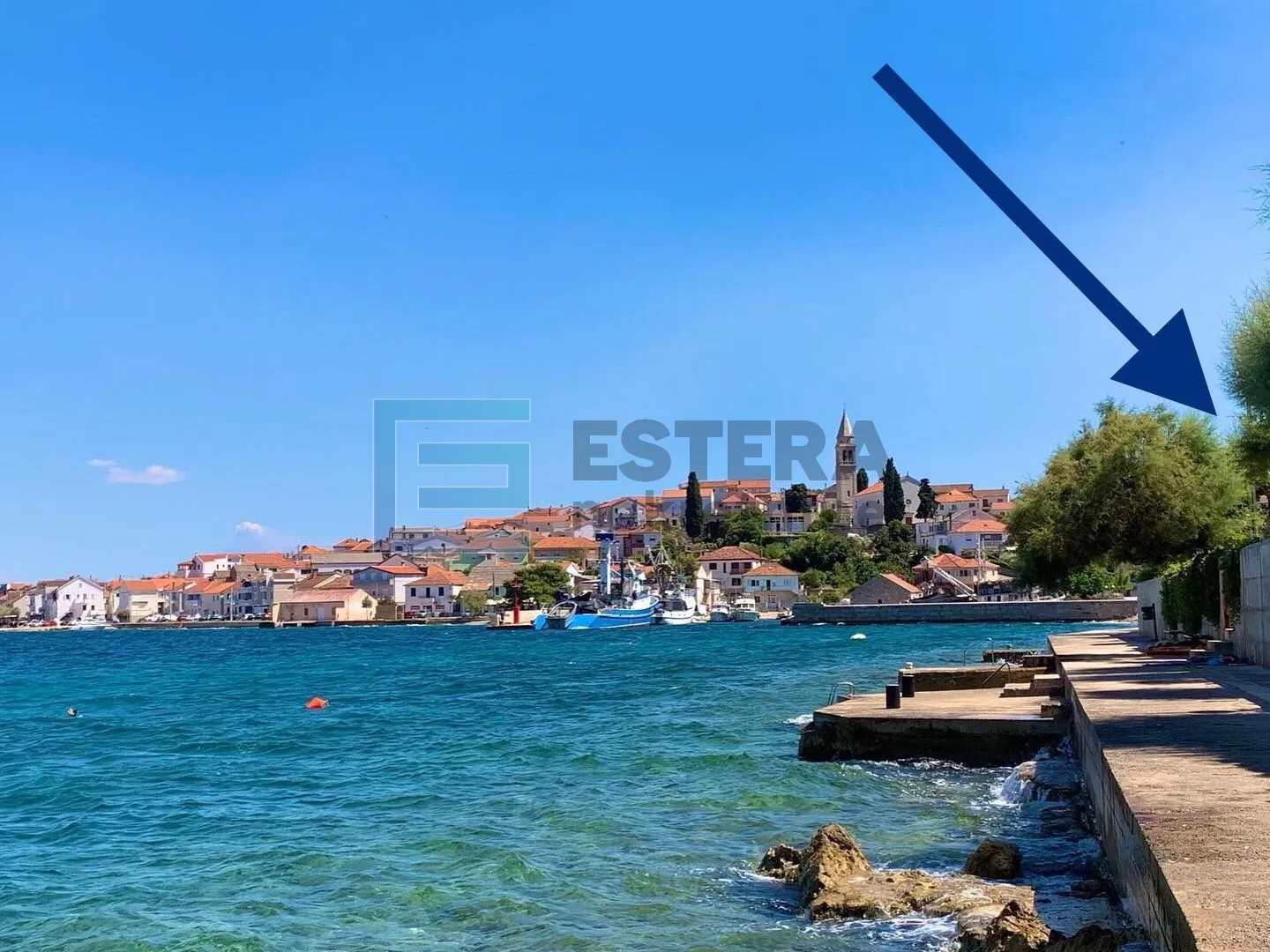 kuća 220 m2 prodaja kali, ugljen, samostojeća, okućnica, polged na more - slika 8