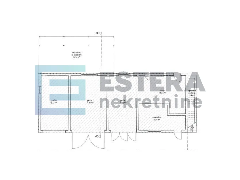stambeno poslovna zgrade 600m2 prodaja caginec, zemljište 7430 m2 - slika 30