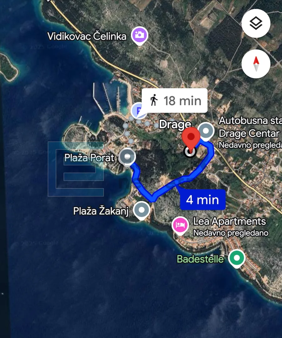 drage pakoštane kamena kuća,pogled na more prodaja - slika 28
