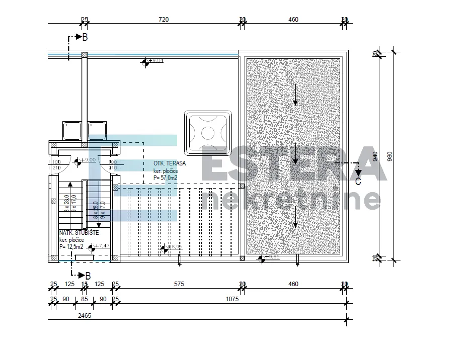 novogradnja penthouse 107m2 prodaja sabunike, 4s, 2. kat - slika 21