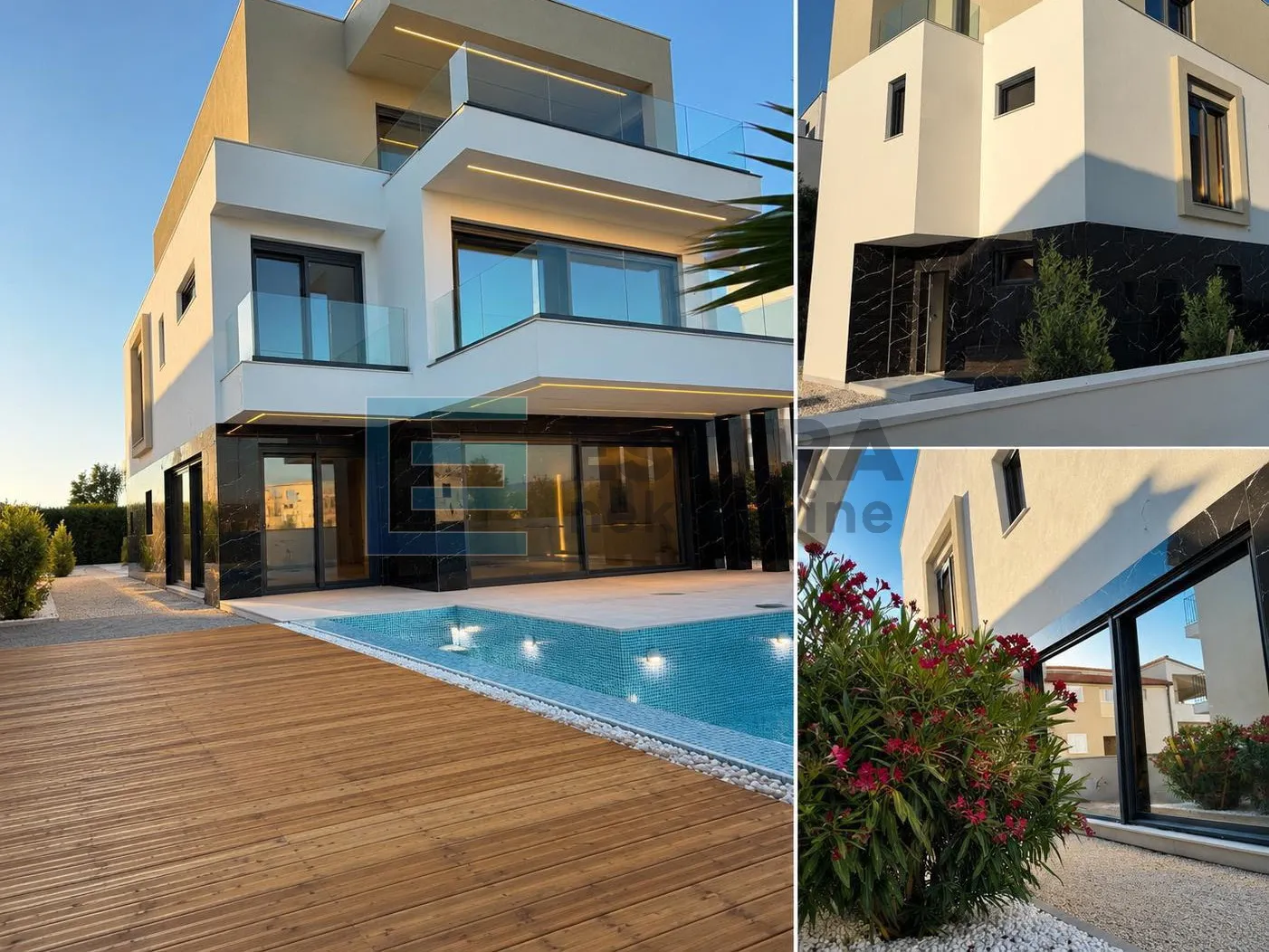 luksuzna vila prodaja, sukošan 352 m2 pogled na more! - slika 2