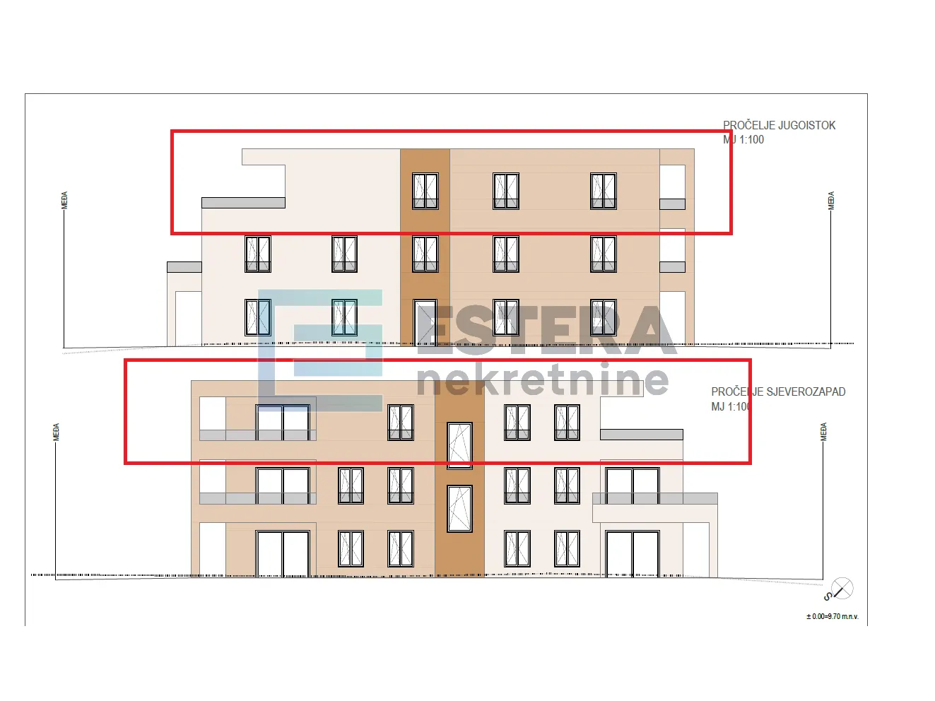 apartman penthouse prodaja vrsi 145 m2 - slika 1
